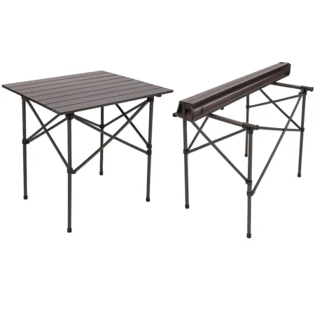 MESA PLEGABLE ALUMINIO DESARMABLE 70x70x70cm C/BOLSA