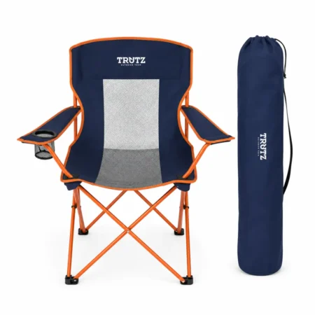 SILLON DIRECTOR C/APOYA BRAZO - AZUL Y NARANJA (L) - TRUTZ