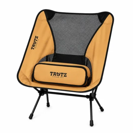 SILLA PLEGABLE ALUMINIO TELESCOPICA CAKI Y NEGRO - TRUTZ